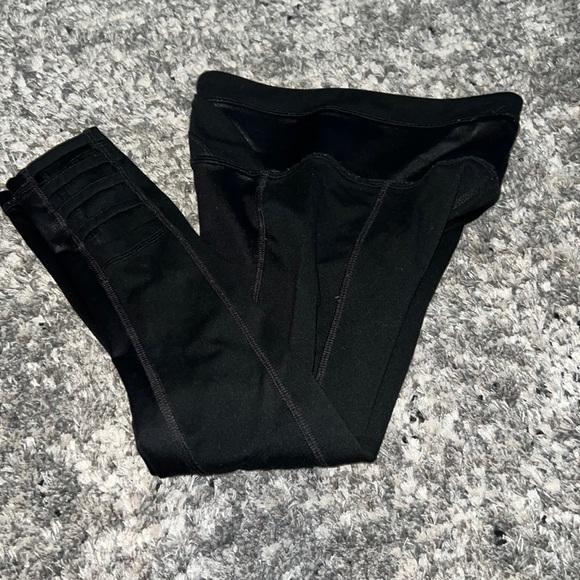 Justice Black Leggings - Picture 1 of 2